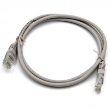  Καλώδιο δικτύου CAT 5e UTP Patch Cord Γκρί 1m 9-014516